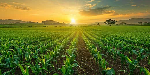 фото поля кукурузы